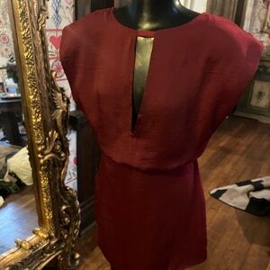 NBD Deep Red Mini Dress